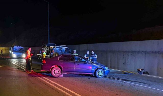 Kayseri’de iki araç kafa kafaya çarpıştı: 1 ölü, 3 yaralı