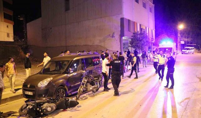 Kilis’te motosiklet kazası: 3 yaralı