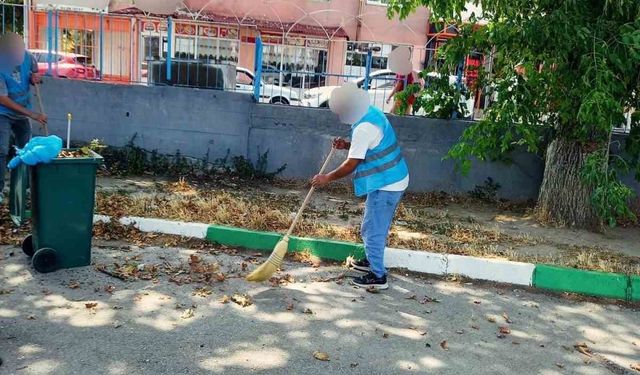 Kırklareli’nde denetimli serbestlik hükümlülerinden eğitime katkı