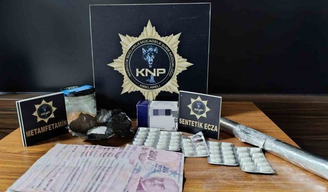 Kırklareli’nde uyuşturucu operasyonu