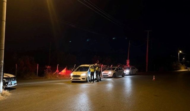Kızılcaköy’de 43 araç, 71 şahıs kontrol edildi