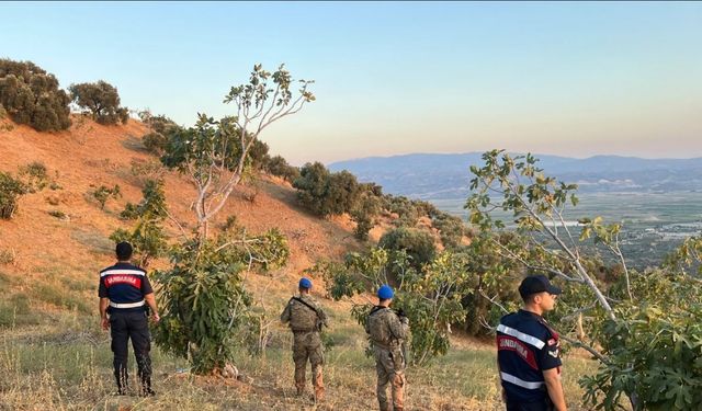 Köşk’te jandarmadan incir nöbeti