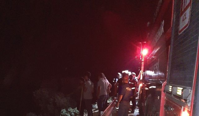 Köşk’teki zeytinlik yangını söndürüldü