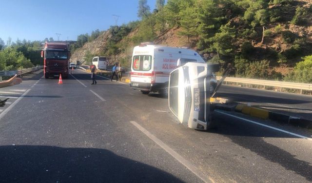 Köyceğiz’de trafik kazası: 4 yaralı