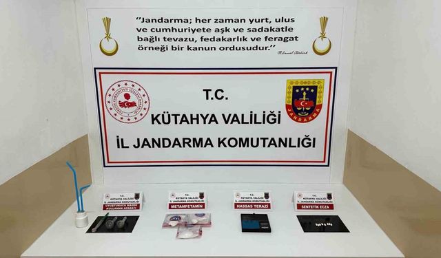 Kütahya’da jandarmadan uyuşturucu operasyonu: 1 tutuklama