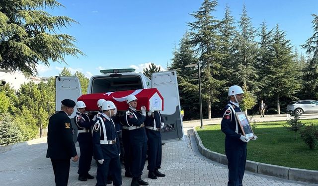 Kütahya’da Şehit Uzman Çavuş Yücel Yeşil için tören düzenlendi