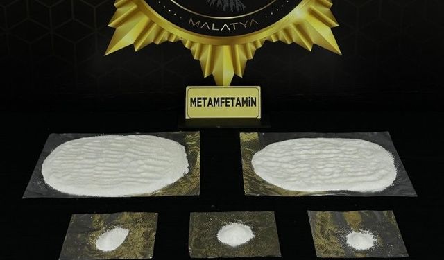 Malatya’da uyuşturucu operasyonu