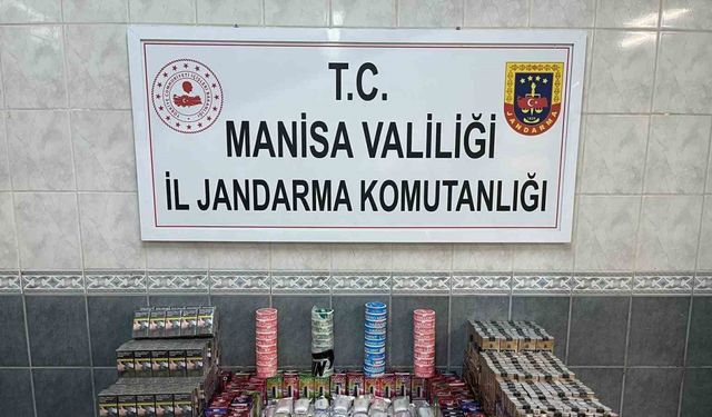 Manisa’da kaçak sigara ve elektronik sigara operasyonu