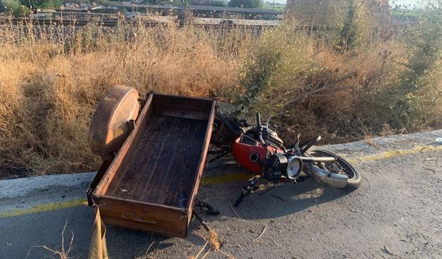 Manisa’da kamyonetle sepetli motosiklet çarpıştı: 1 ölü