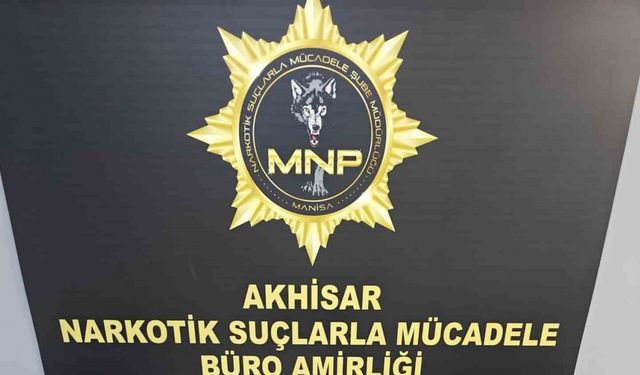 Manisa’da uyuşturucu operasyonu: 1 tutuklama