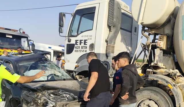 Mardin’de zincirleme trafik kazası: 7 yaralı