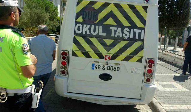 Menteşe’de okul servisleri denetleniyor