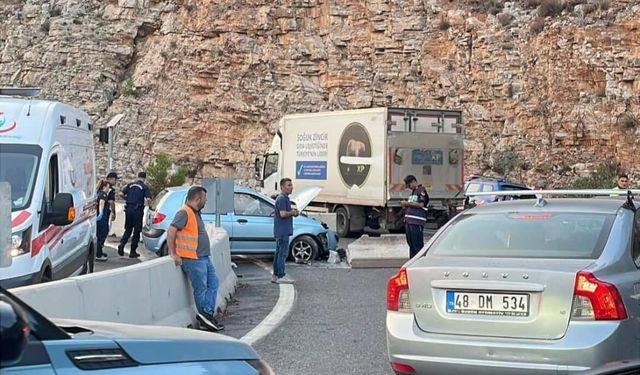 Muğla’da trafik kazası: 2 yaralı