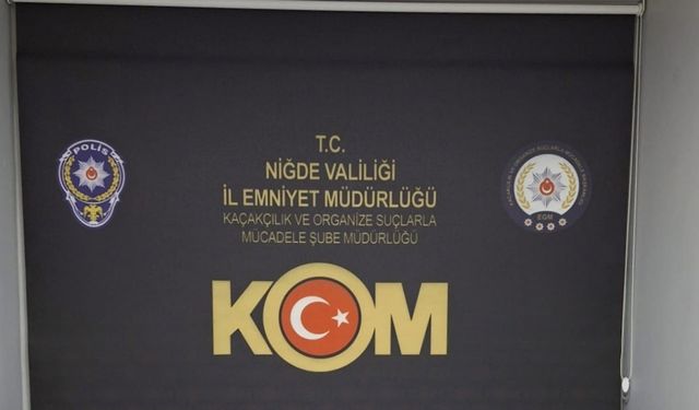 Niğde’de silah teşhircilerine operasyon: 4 gözaltı
