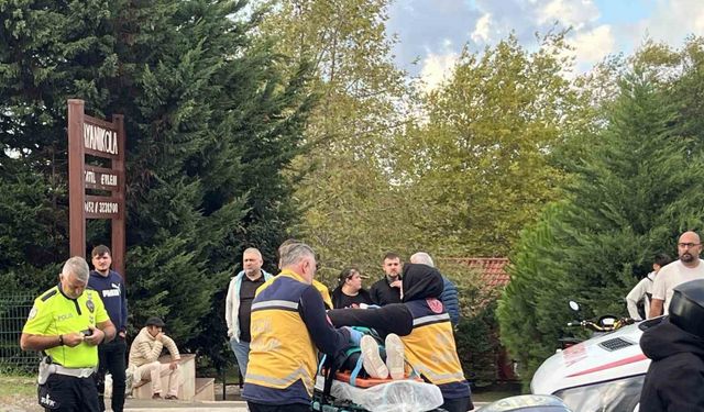 Ordu’da otomobil ile motosiklet çarpıştı: 1 yaralı
