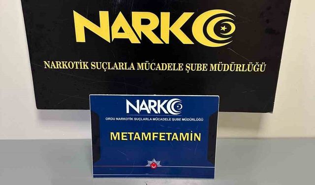 Ordu’da uyuşturucu operasyonları: 1 tutuklama