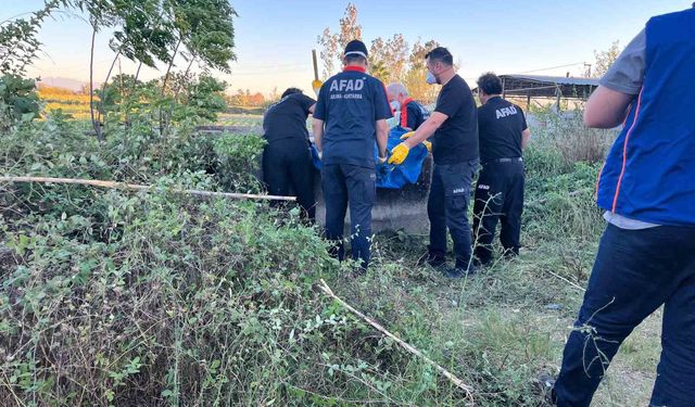 Osmaniye’de kayıp olarak aranan yaşlı adam sulama kanalında ölü bulundu