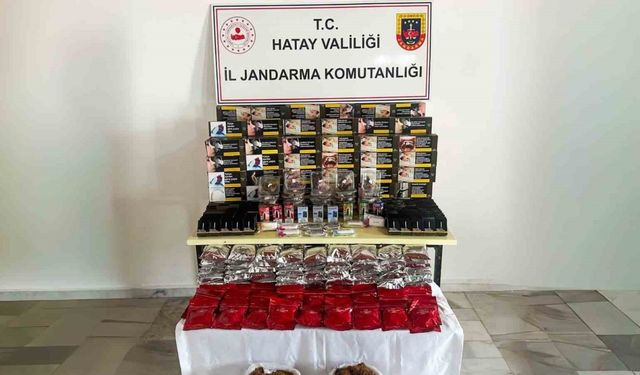 Samandağ’da kaçak tütün operasyonu