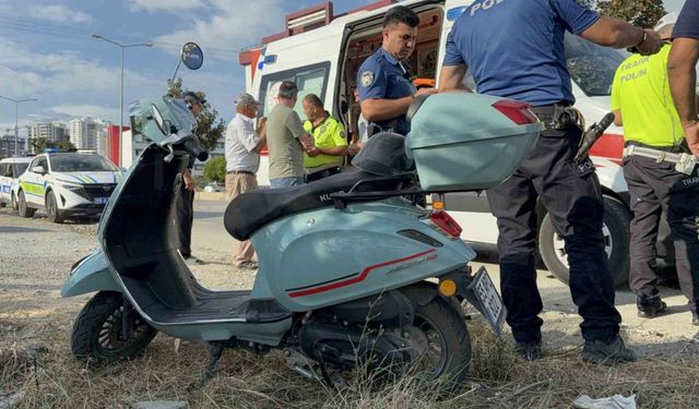 Samsun’da motosiklet ile otomobil çarpıştı: 1 yaralı