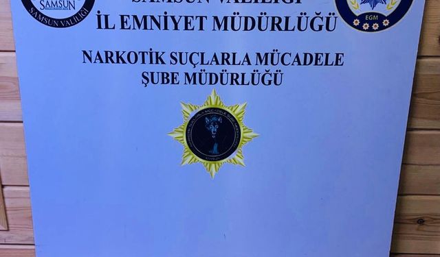 Samsun’da uyuşturucuya 2 tutuklama