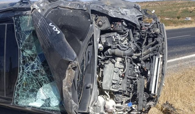 Siirt’te trafik kazası: 1 yaralı