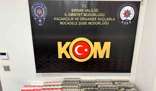 Şırnak’ta narkotik, kaçakçılık ve asayiş operasyonu