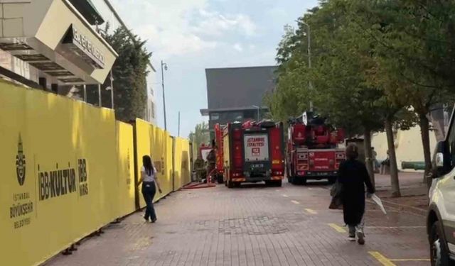 Şişli’de bulunan Cemal Reşit Rey Konser Salonu’nda yangın paniği