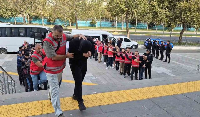 Tekirdağ merkezli 18 ilde dev dolandırıcılık operasyonu: 537 kişi mağdur, 41 tutuklama