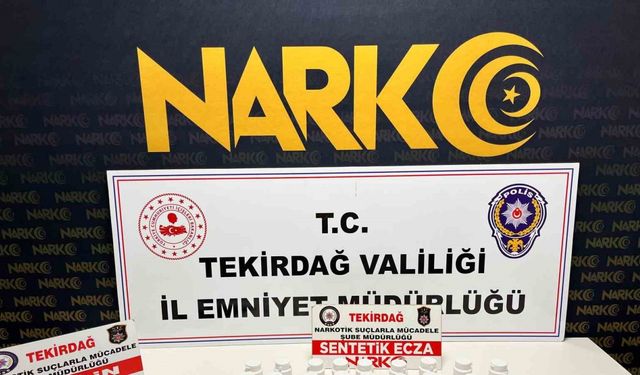 Tekirdağ’da narkotik operasyonları hız kesmeden devam ediyor 14 kişi tutuklandı