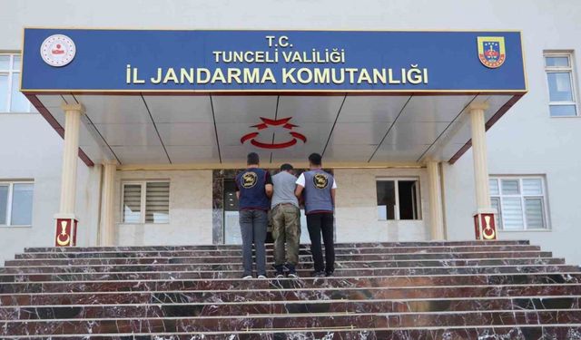 Tunceli’de aranan 2 şüpheli yakalandı