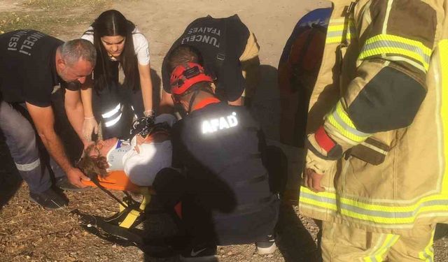 Tunceli’de trafik kazası: 5 yaralı