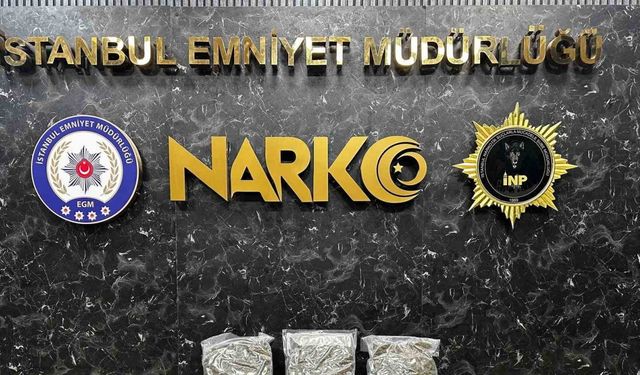 Ümraniye’de uyuşturucu operasyonu: 37 kilo skunk ele geçirildi