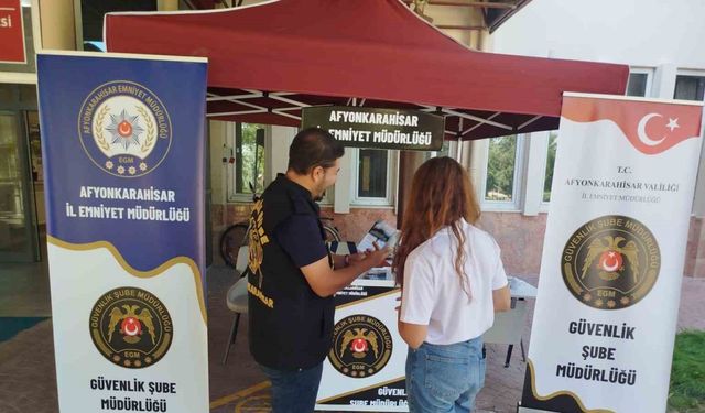 Üniversite öğrencileri ‘terörle mücadele’ konusunda bilgilendirildi