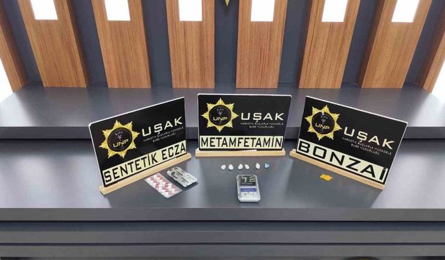 Uşak’ta uyuşturucu operasyonu: 4 tutuklama