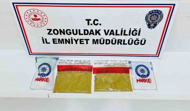 Zonguldak’ta uyuşturucu operasyonlarında bir şüpheli tutuklandı