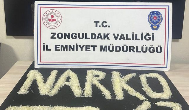 Zonguldak’ta uyuşturucu operasyonunda 1 tutuklama