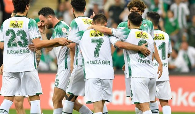 Bursaspor deplasmanda kaybetti