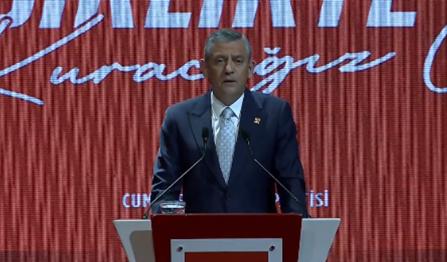 Özgür Özel Örgüt Temsilcileri Meclisi Toplantısı'nda konuştu