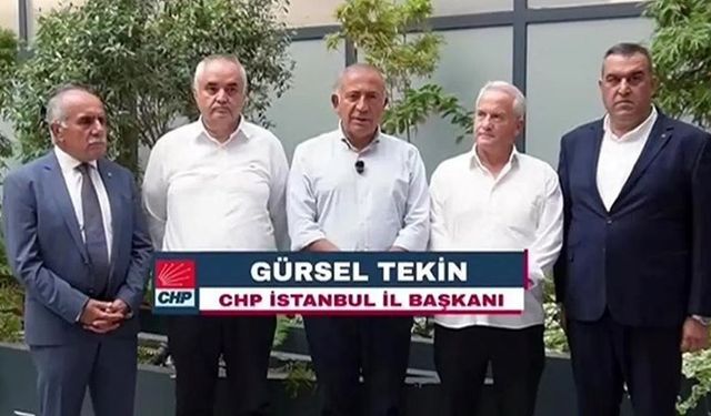 Gürsel Tekin: Göreve başladık