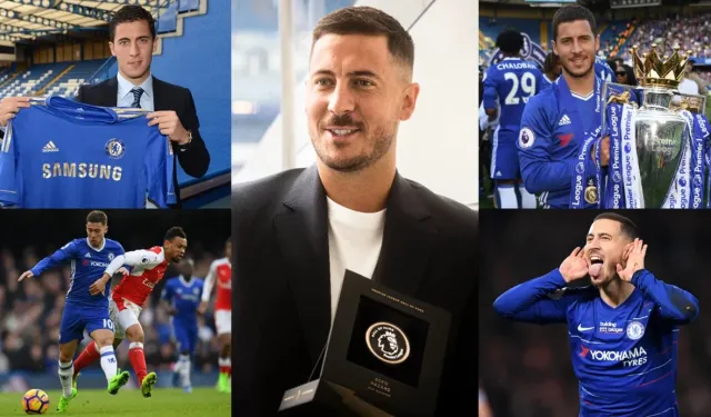 Eden Hazard, İngiltere Premier Lig Şöhretler Müzesi'ne seçildi