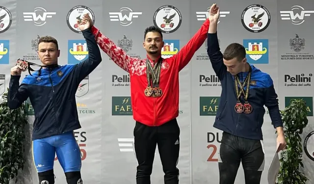 Milli halterci Mustafa Eliş, Avrupa şampiyonu oldu