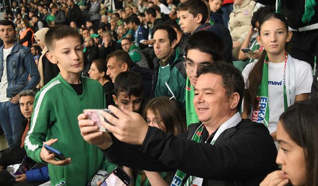 Osmangazi’de minik kalpler Bursaspor için attı