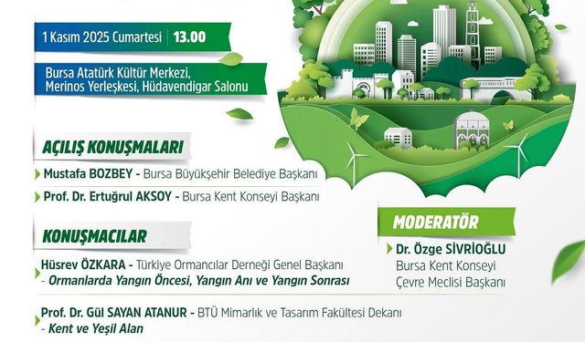 İklim değişikliği Bursa'da masaya yatırılacak