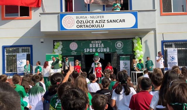 "Spor günü" Etkinlikleri Bursaspor ile başladı
