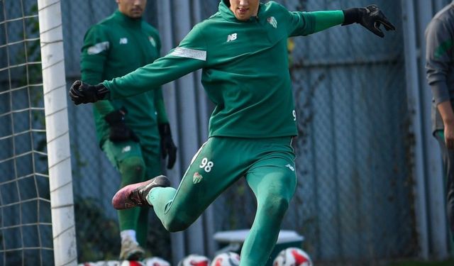 Bursaspor Muşspor maçı hazırlıklarına başladı