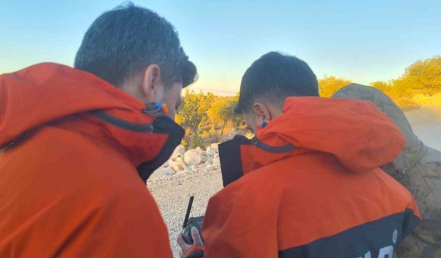 AFAD Gabar Dağında termal Dron ile kayıp şahsı canlı buldu