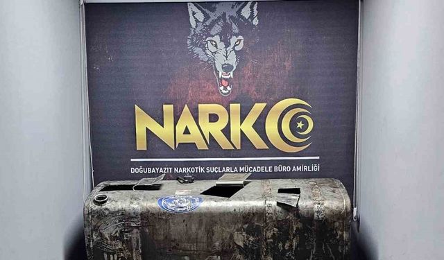 Ağrı’da tırlarda 761 kilo metamfetamin ele geçirildi