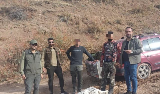 Ağrı’da yasaklı bölgede avlanan şahsa idari ceza