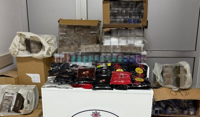 Akşehir’de gümrük kaçağı sigara operasyonu