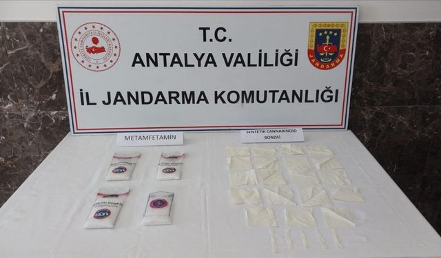 Alanya’da jandarmadan uyuşturucu operasyonu, 1 kişi tutuklandı
